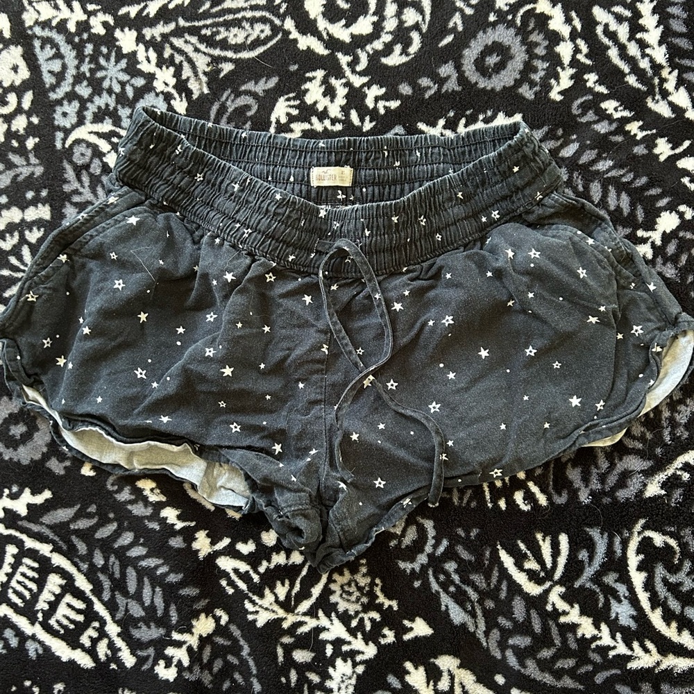 hollister mini pajama shorts